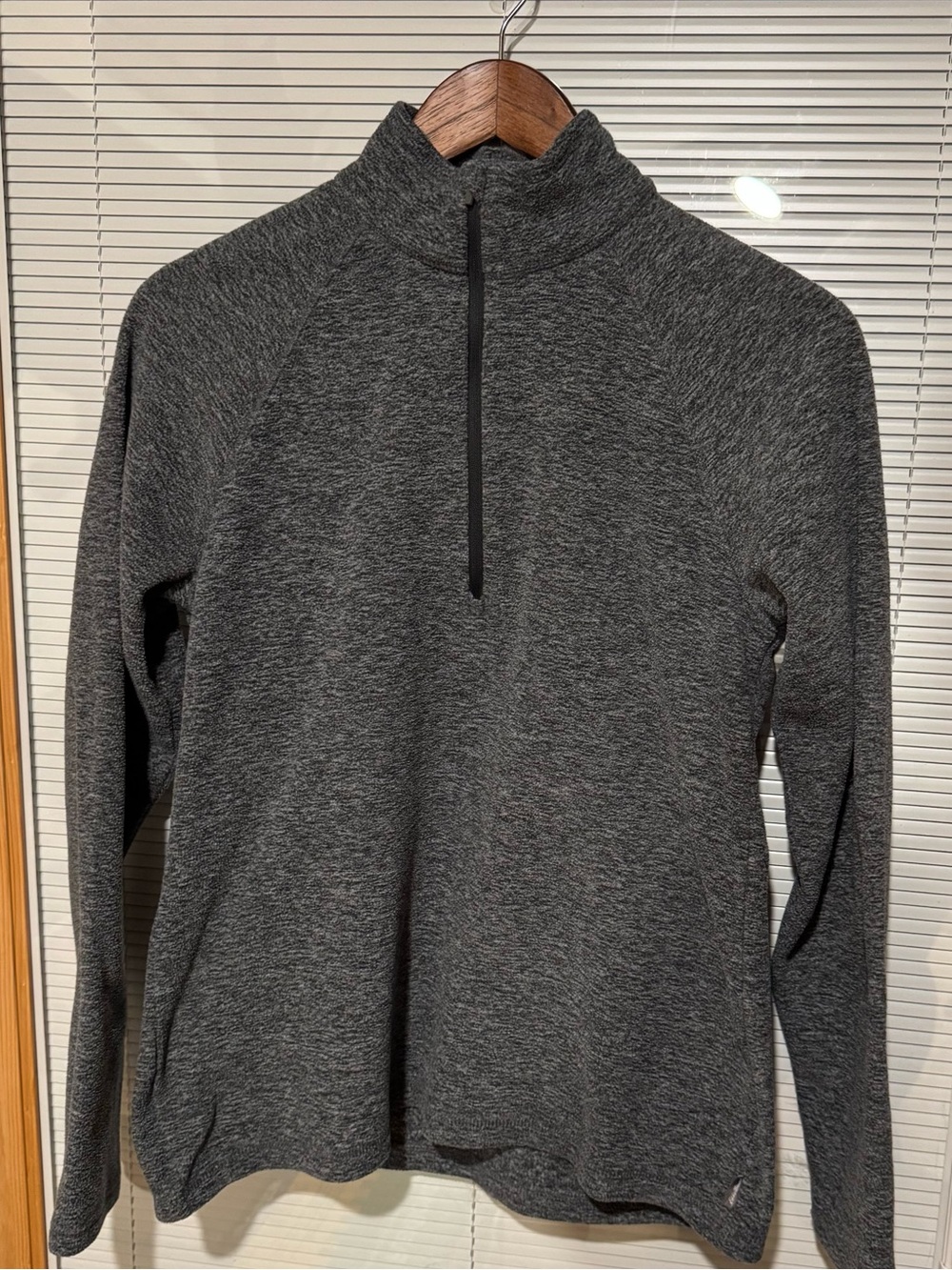 Eddie Bauer Women’s Charcoal Gray Quarter-Zip Pullover